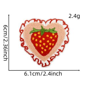 Cake cherry cloth sticker 8#