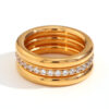 O1CN01aCvPea2AUrNVzhRky_2213308878207-0-cib Wholesale Gold-colored zircon plain ring