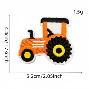 Cartoon car fabric patch #3