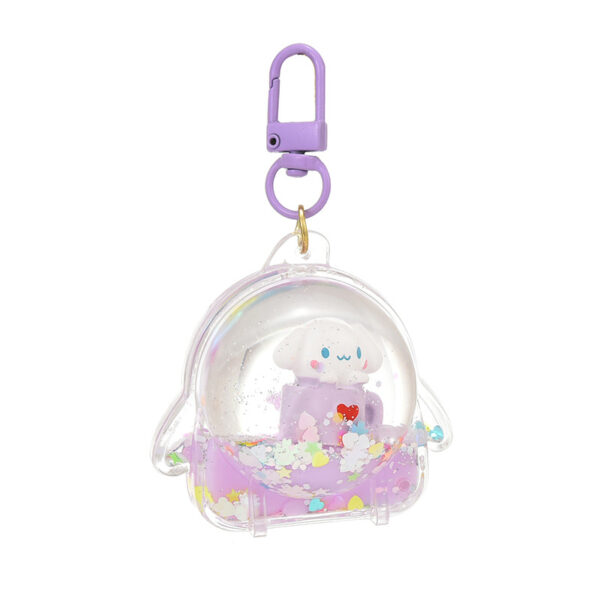 Wholesale Acrylic Sanrio Cinnamoroll Sand Keychain