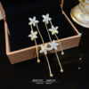 Wholesale Flower Earrings Luxury Earrings long fair earrings