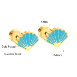 Blue shell EA616901G gold