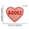 Wholesale Cartoon English book series embroidery DIY patches