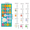 Wholesale 6pcs Easter eggs with cute cartoon rabbits Waterproof Vinyl Stickers