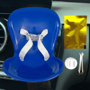 Dark blue rope chair + incense box + clip + incense tablets
