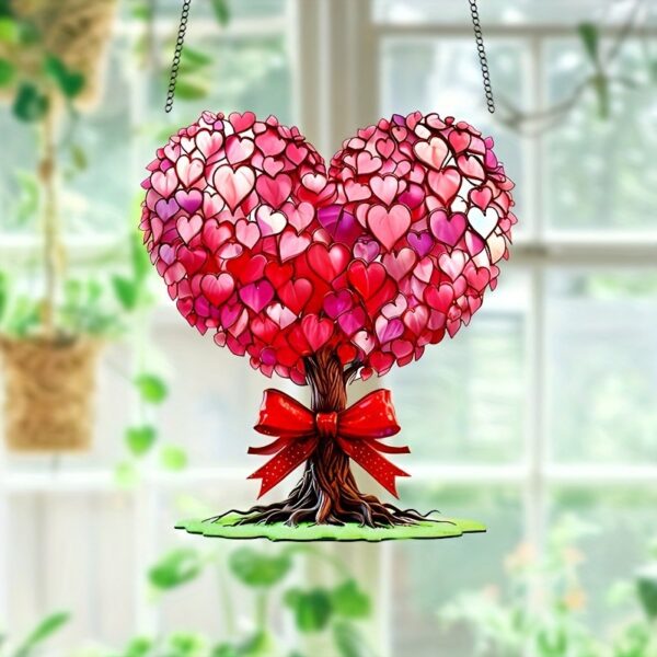 O1CN01aQDai728oRJupp4rQ_2220757537979-0-cib Wholesale Valentine's Day Heart-shaped Acrylic Home Decor Heart Tree