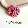 O1CN01aTaHYq2Fz9uAGeWnp_2217615938950-0-cib Wholesale 10pcs loose pink cartoon letters peach heart Acrylic Flatback