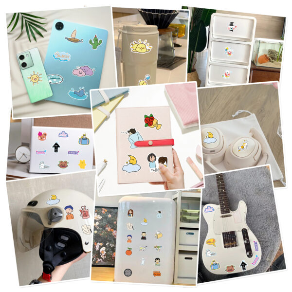 O1CN01aTzC9C1rmHq7xmQ7g_2217918695673-0-cib Wholesale 50pcs St. Patrick's Day green rainbow word hats Waterproof Vinyl Stickers