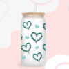 Wholesale Colorful Valentine's Day Heart 16oz Cup UV DTF Wraps