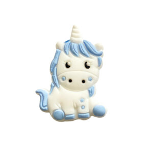Bangs unicorn light blue
