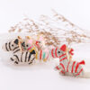 Wholesale Rhinestone Zebra Fully Studded Alloy Keychain