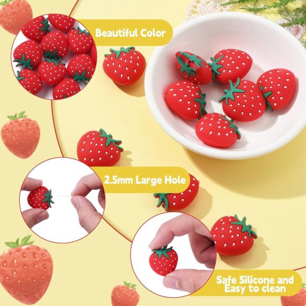 O1CN01abCkYi1gxJdWj4K2e_2213192904208-0-cib Wholesale Strawberry Ft Cartoon Focal Beads