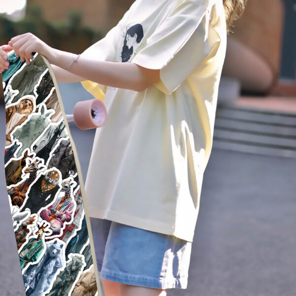 Wholesale 53pcs animal clothing paired with Waterproof Vinyl Stickers