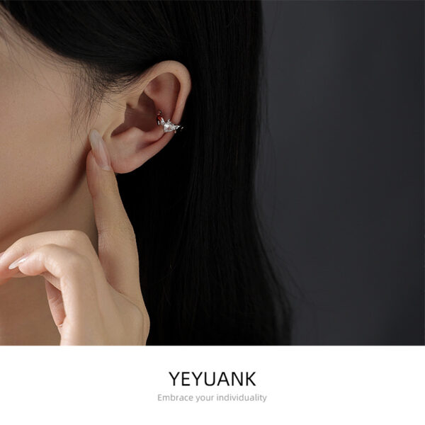 Wholesale Zircon ear clip without hole