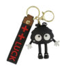 Wholesale Cartoon Spirited Away Resin Cute Little Soot Ball Keychain