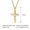 Wholesale Stainless Steel Tree of Life Cross Necklace
