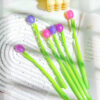 Wholesale Tulip Print Photochromic Ballpoint Pens, UV Light Activated Color Changing Writing Pens for Stationery Gift