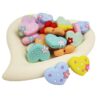 O1CN01ajTtPx1mY1JYk1DUH_2001174965-0-cib Wholesale 10PCS Love Pattern Cartoon Silicone Beads