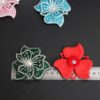 Wholesale Rhinestone sequin floral embroidery DIY Patches