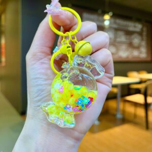Colorful Hardware [Yellow] Glowing Bubble Bead Round Candy / Quantity 1 is 1