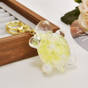 Luminous lemon yellow / Gradient rope + turtle