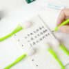 Wholesale Tulip Print Photochromic Ballpoint Pens, UV Light Activated Color Changing Writing Pens for Stationery Gift