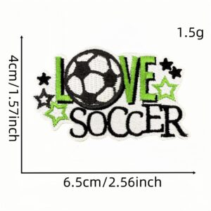 Cartoon football cloth sticker 9 #