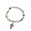 O1CN01arBJxY1RxZipTvwoM_2220646552178-0-cib Wholesale Colorful ceramic hollowed-out cross elastic bracelet