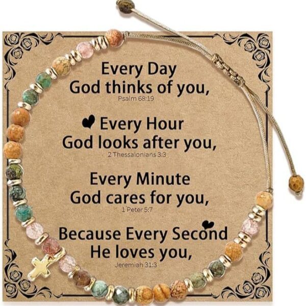 Wholesale Natural stone heart pendant bracelet