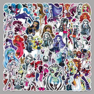 O1CN01asbU5J1mdyeDC2hJE_2208354554978-0-cib Wholesale 50pcs Monster Senior high school Graffiti Stickers