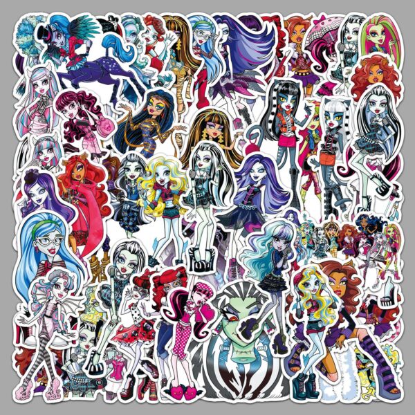 Wholesale 50pcs Monster Senior high school Graffiti Stickers