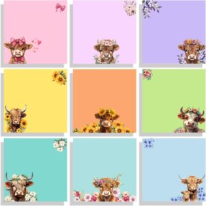 7.6*7.6CM / A set of 9 books on the theme of cattle