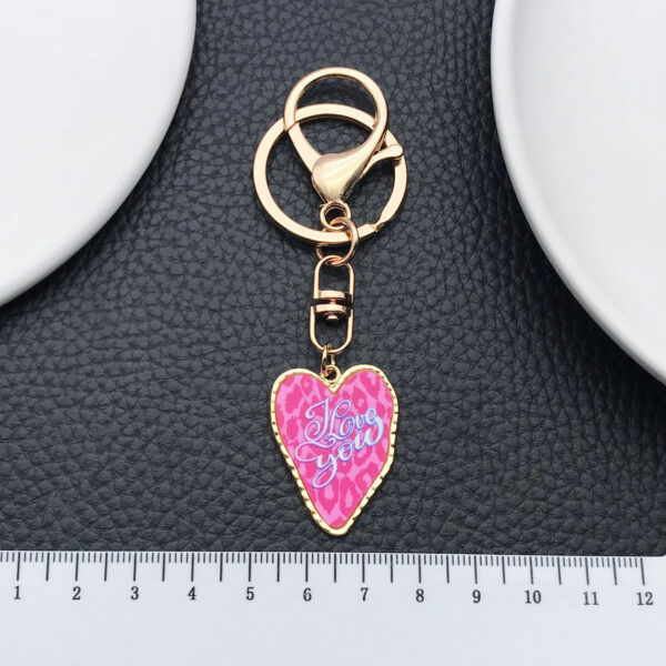 O1CN01at1CNT2Kpbd2Ubocf_2217654629606-0-cib Wholesale Rose red LOVE YOU love keychain