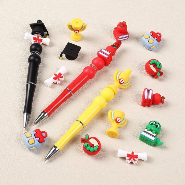 Wholesale 20pcs Trophy Apple Focal Beads