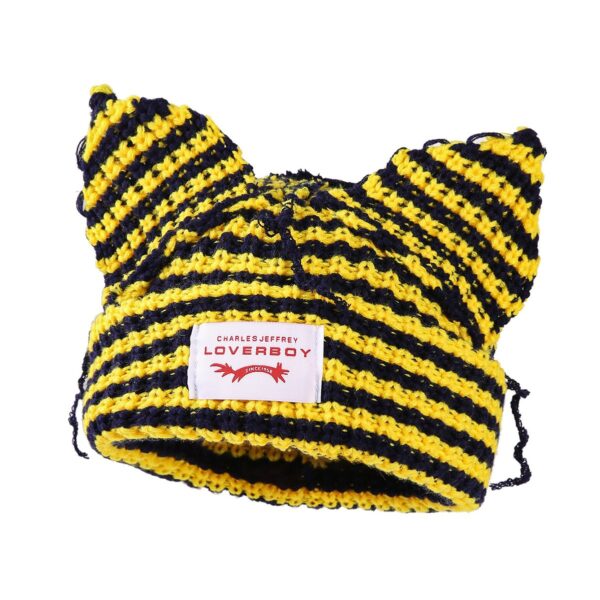 O1CN01aupATU2IfPbYHwgon_2214162949313-0-cib Wholesale Striped Devil Woolen Winter Hat