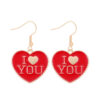 O1CN01aw1K8P1nkfw2qNsDR_4140275128-0-cib Wholesale Valentine's Day heart-shaped LOVE red lip earrings