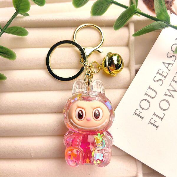 Wholesale Oil-Filled Liquid Small Pendant Creative Keychain OLY Exclusive