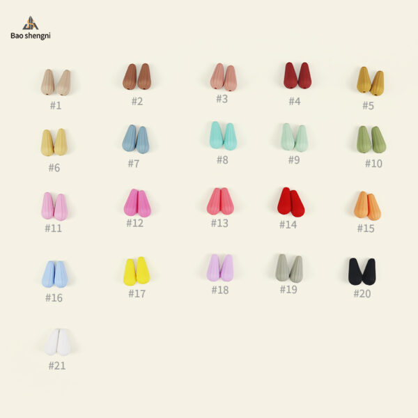 O1CN01axIAVx1RqhXq4GbXP_2869292163-0-cib Wholesale 10PCS 22mm Monochrome DIY Accessories Silicone Beads