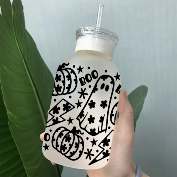 Wholesale UV Transfer Paste Glass Crystal Label Crystal Paste Cross-border Special Paste for 16oz Glass Cup 23cmX11cm