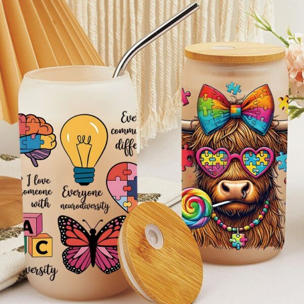 Wholesale UV Transfer Paste Glass Crystal Label Crystal Paste Cross-border Special Paste for 16oz Glass Cup 23cmX11cm