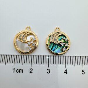 Wave white shell (1 piece)