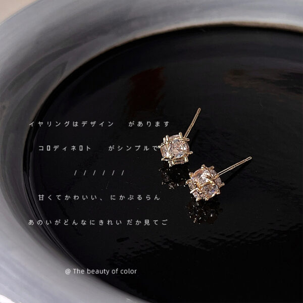 O1CN01b1nZwg1UIky8L3hqB_2597552495-0-cib Wholesale Stereoscopic polyhedral geometric square zircon silver needle earrings