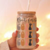 Wholesale Brown Cartoon Cute Coffee Theme 16oz Cup UV DTF Wraps