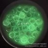 Wholesale 10pcs 20mm luminous UV straight hole acrylic beads