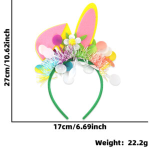 Rabbit Ear Egg Hair Terms / Color band headband (without light)