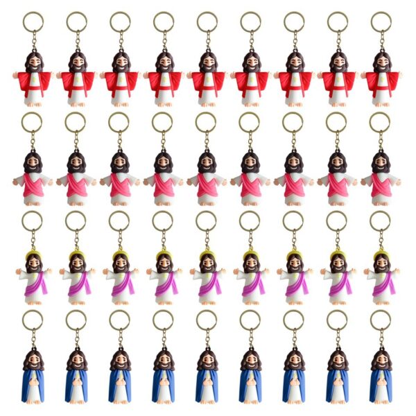 Wholesale Easter mini creative figurine keychain