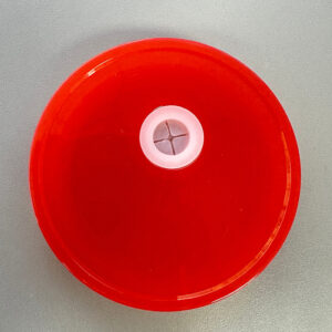 Fluorescent-Red / Fits 16oz glass