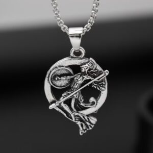 Ancient silver necklace/10