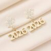 Wholesale Christmas Snowflake Earrings for 2026