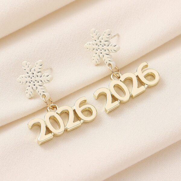 Wholesale Christmas Snowflake Earrings for 2026